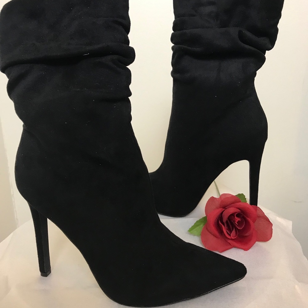 Black Heel Boots/Booties
